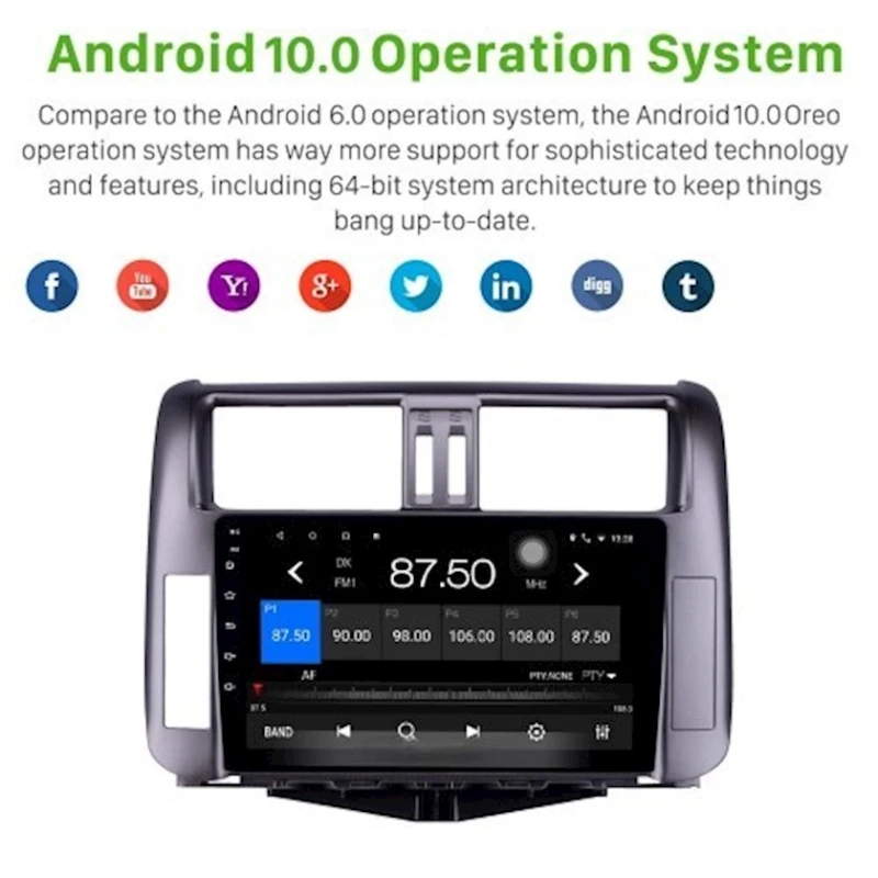 Автомобильный монитор Still Coll Toyota Prado 2010-2013 Автомобильный монитор Still Coll Toyota Prado 2010-2013