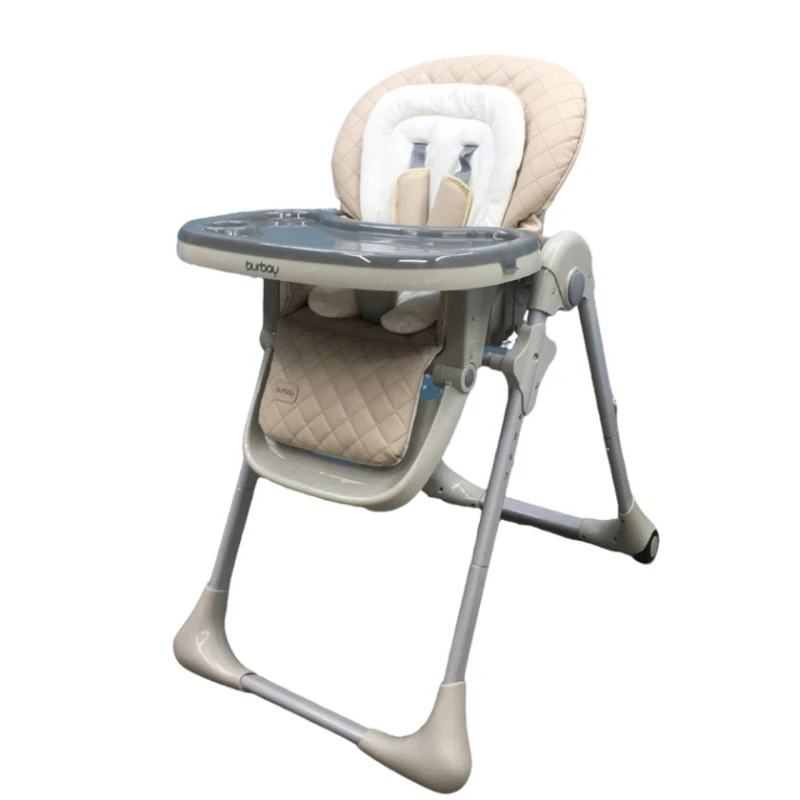 Детский стульчик для кормления BURBAY-AC005 azr0005 бежевый
