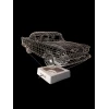 3D лампа 3d lights Классическая Машина, прозрачный, 19х32 см