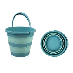 Ведро складное Babyjem, голубое