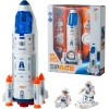 Kosmonavt oyunu SX-30 Space, işıq və səs effektləri ilə, ağ/göy