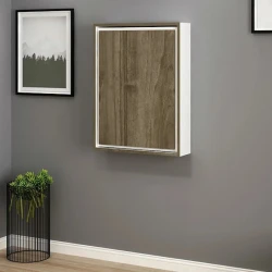 Компьютерный стол Art_Komp_Masası 15, белый/коричневый, 150x90x16 см