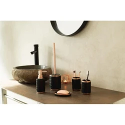 Дозатор для мыла Ridder Leila, 280 мл, черный