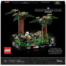 Konstruktor LEGO Star Wars Endorun təqib edilməsi — Diorama 75353, 18+ yaş, 608 hissə