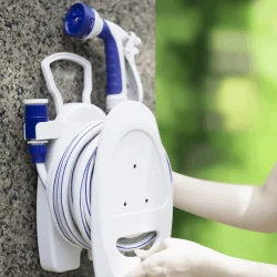 Катушка для шланга Green Apple GWHR6-051, белый, 10 м