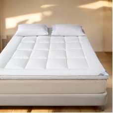 Döşək Luxe Cotton 000732, 200x200 sm, bambuk, ağ