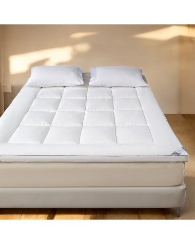 Döşək Luxe Cotton 000732, 200x200 sm, bambuk, ağ