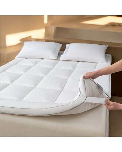 Döşək Luxe Cotton 000732, 200x200 sm, bambuk, ağ