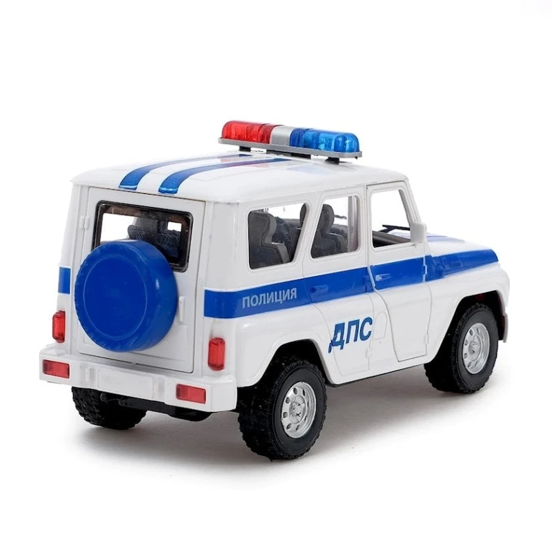 Полицейский внедорожник Play Smart 9076D, 22x12 см, от 3 лет, белый