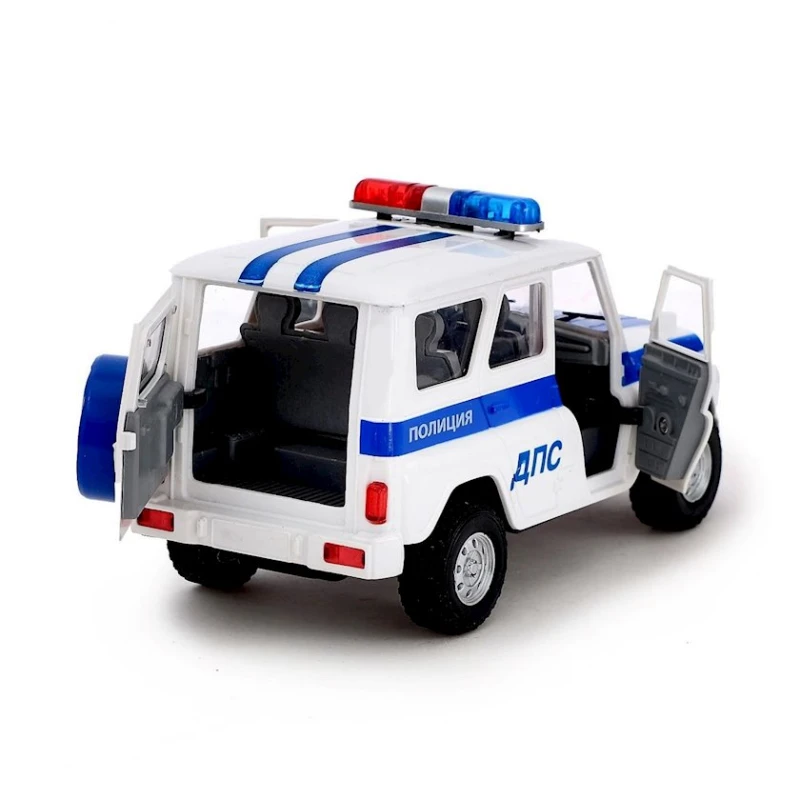 Полицейский внедорожник Play Smart 9076D, 22x12 см, от 3 лет, белый