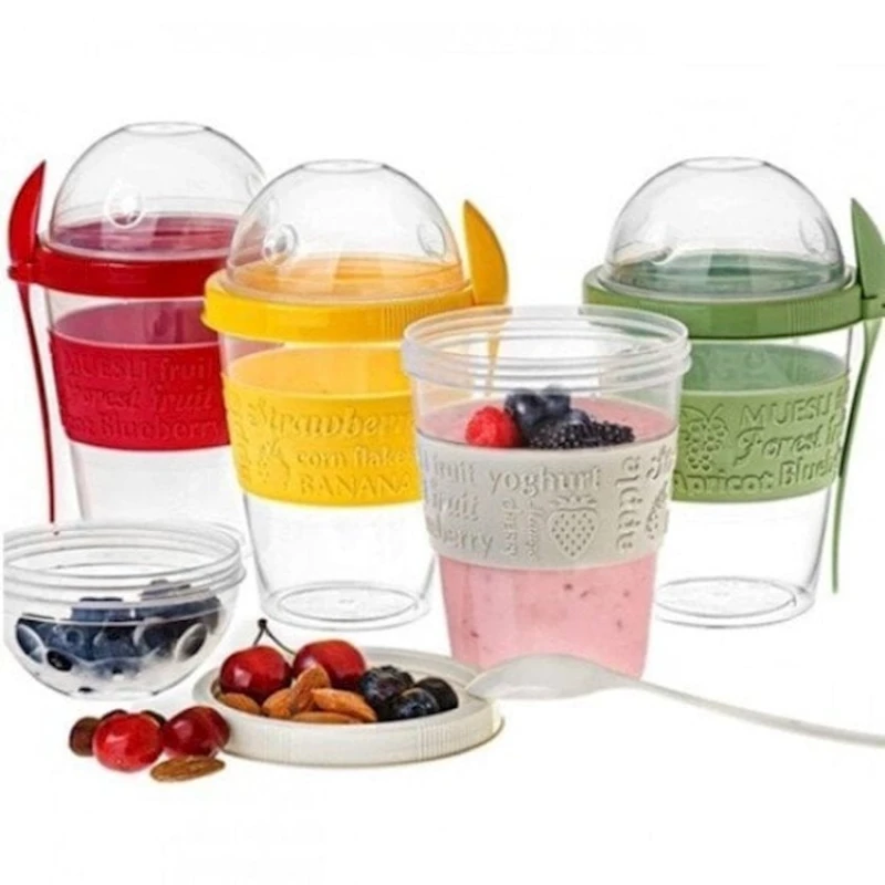 Контейнер для йогурта Titiz Yogurt Container, пластик, 600 мл, товар в ассортименте