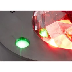 Çıraq-proyektor JYSK Karlo, 12x12 sm, ABS plastik, qara