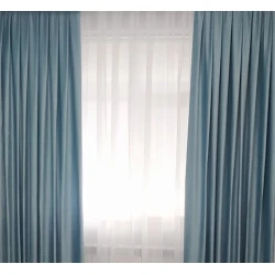 Шторы Sahara SHA-000008, зеленые