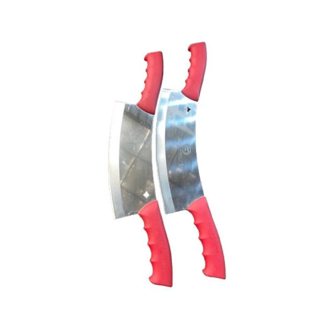 Нож для шинковки, с двумя ручками, красный, 1 шт Нож для шинковки, с двумя ручками, красный, 1 шт