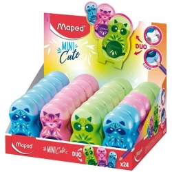 Точилка Maped Loopy Mini Cute, 2в1, товар в ассортименте