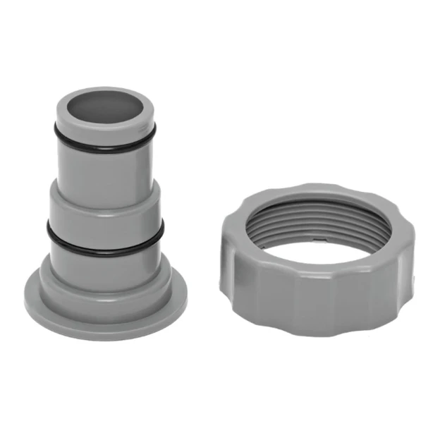 Адаптер для садового шланга Bestway для соленой водной системы Hydrogenic и подогрева бассейна Flowclear, серый Адаптер для садового шланга Bestway для соленой водной системы Hydrogenic и подогрева бассейна Flowclear, серый