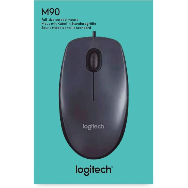 Мышь Logitech M90 Gray (910-001793) Мышь Logitech M90 Gray (910-001793)