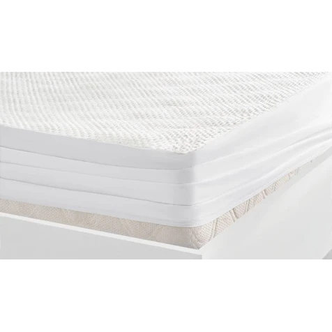 Наматрасник защитный Yataş Cool, 100x200 см, полиэстер, белый