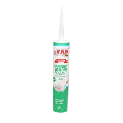 Силиконовый герметик FAB boya 200S Natural, прозрачный, 280 мл