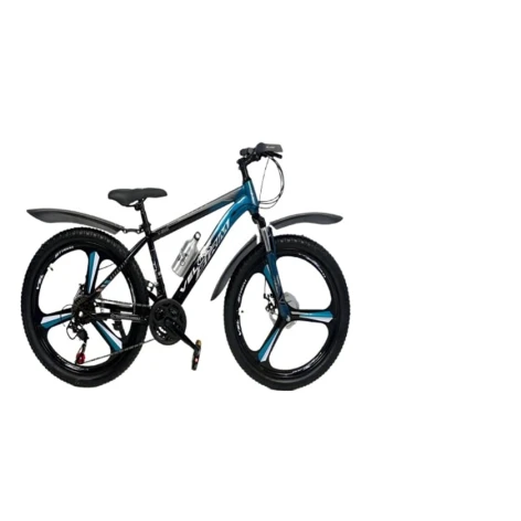 Велосипед Velostrim Mercedes, черный/голубой, размер 29