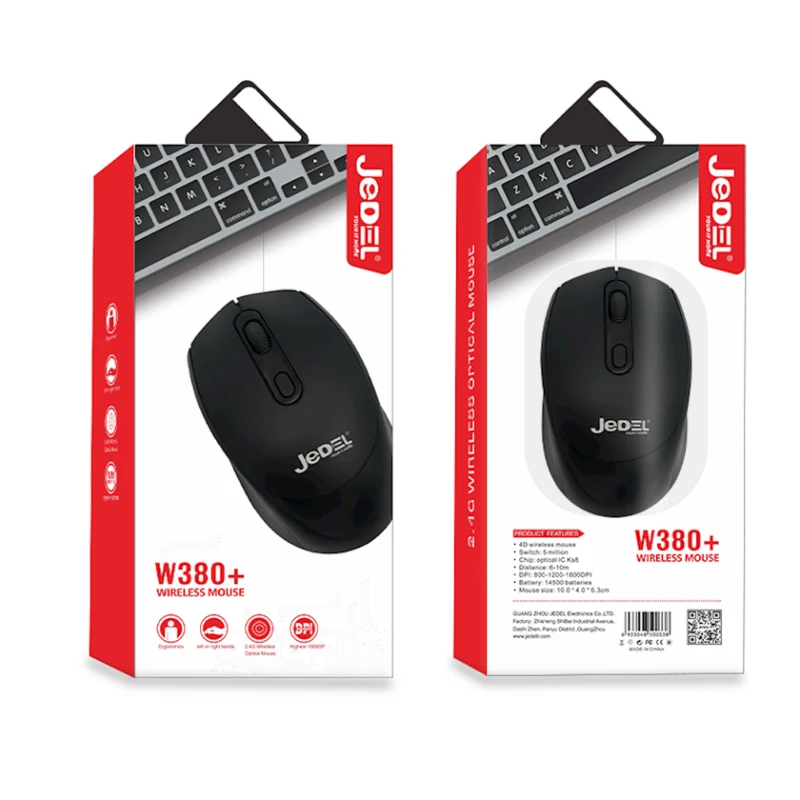 Мышь Jedel W380+ Мышь Jedel W380+