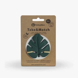 Прорезыватель Petite&Mars Take&Match 701817, 0+ мес, зеленый