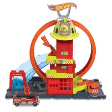 Avtotrek Hot Wheels City Super Fire Station Station HKX41