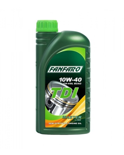Yarısintetik motor yağı Fanfaro TDI 10W-40, 1 L