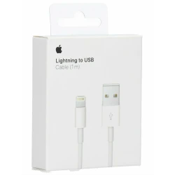 USB кабель Apple Lightning to USB Cable White 1 м