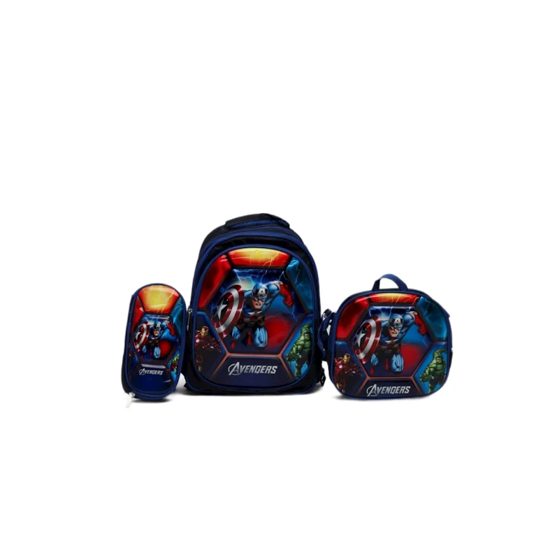 Məktəbli bel çantası 3-ü 1-də CB78MAC9 göy