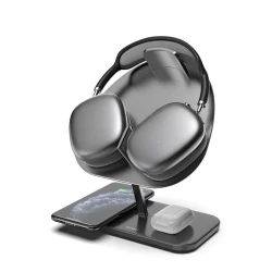 Беспроводное зарядное устройство Wiwu M15 Hubble Stand 3in1 Беспроводное зарядное устройство Wiwu M15 Hubble Stand 3in1