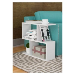 Stellaj Modi ev_12115497, LDSP, ağ, 60x60x20 sm