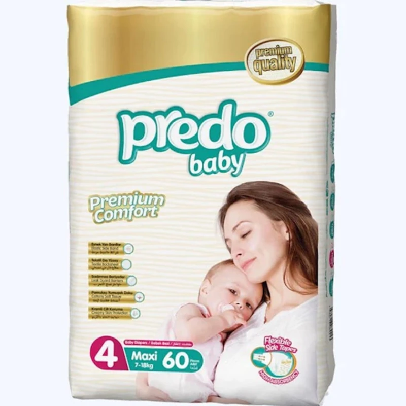 Детские подгузники Predo Baby Premium Comfort 4 Maxi, 60 шт Детские подгузники Predo Baby Premium Comfort 4 Maxi, 60 шт