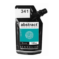 Akril boya Sennelier Abstract 341 Turquoise, firuzəyi, 120 ml