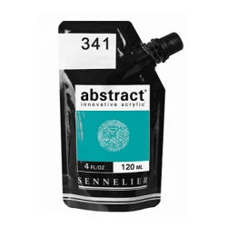 Акриловая краска Sennelier Abstract 341 Turquoise, бирюзовая, 120 мл