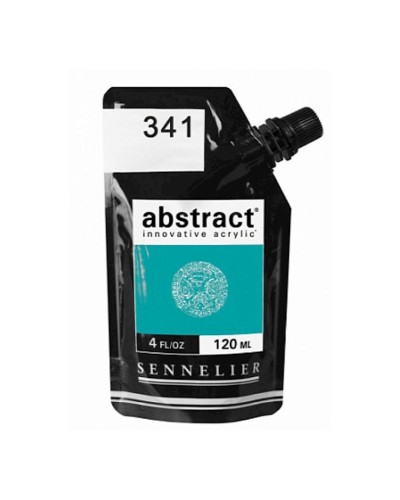 Akril boya Sennelier Abstract 341 Turquoise, firuzəyi, 120 ml