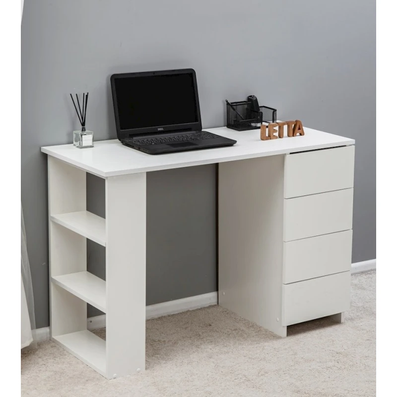 Yazı masası Letta 110x75x50 sm, LDSP, ağ