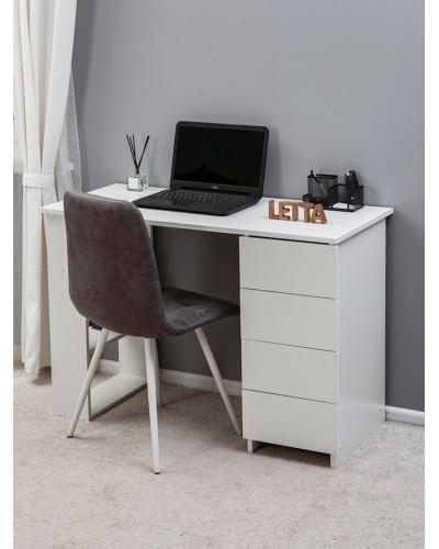 Yazı masası Letta 110x75x50 sm, LDSP, ağ