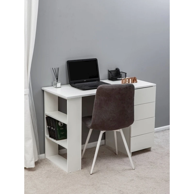 Yazı masası Letta 110x75x50 sm, LDSP, ağ