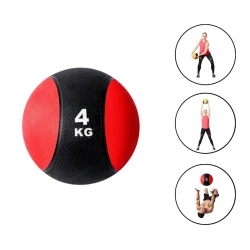 Tibbi top 323a_394481564, 4 kq, qırmızı/qara