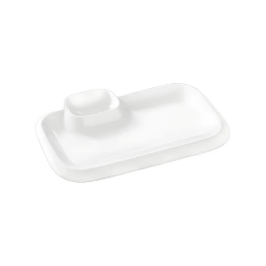 Блюдо сервировочное Wilmax WL‑992573/A, прямоугольник, 20x12 см, фарфор, белый Блюдо сервировочное Wilmax WL‑992573/A, прямоугольник, 20x12 см, фарфор, белый