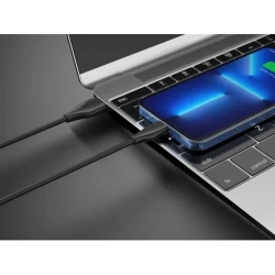 Kabel Celebrat CB-31 A-M USB to Type-C, 1 m, Black