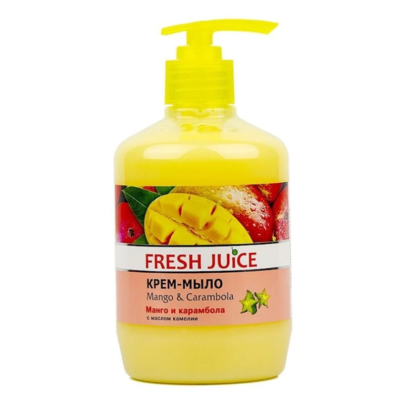 Крем-мыло Fresh Juice Mango & Carambola 460 мл Крем-мыло Fresh Juice Mango & Carambola 460 мл