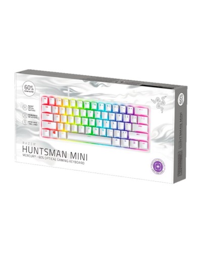 Oyun klaviaturası Razer Huntsman Mini White (RZ03-03390300-R3M1)