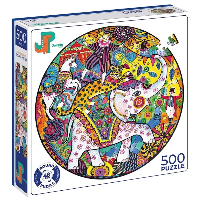 Pazl Jazzle Puzzle Circus Arrived, 48 sm, 500 hissə Pazl Jazzle Puzzle Circus Arrived, 48 sm, 500 hissə