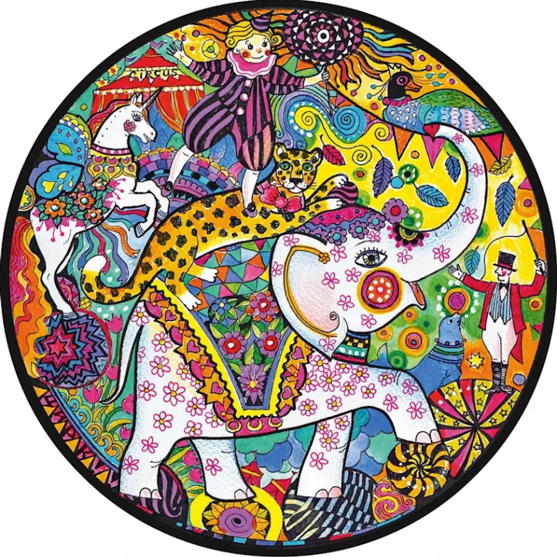 Pazl Jazzle Puzzle Circus Arrived, 48 sm, 500 hissə Pazl Jazzle Puzzle Circus Arrived, 48 sm, 500 hissə