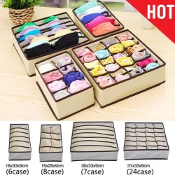 Органайзер для нижнего белья HE0037, 34x9.3x31 см, 7 отделений