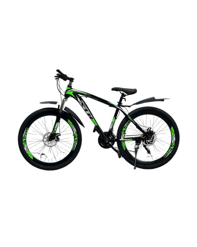 Dağ velosipedi XTR2603, yaşıl/qara, ölçü 26