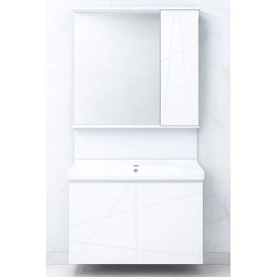 Комплект мебели для ванной Elfa 151-60, белый Комплект мебели для ванной Elfa 151-60, белый