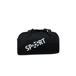 Məktəbli bel çantası M-115_S_1, neylon, qara Məktəbli bel çantası M-115_S_1, neylon, qara